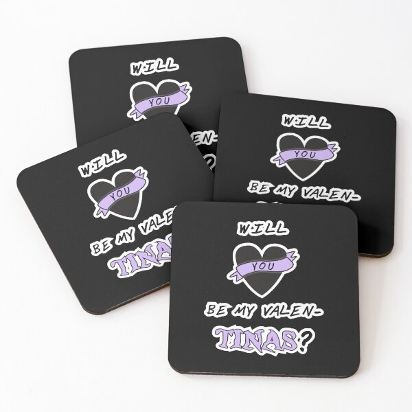 Item preview, Will you be my valenTINAS? designed and sold by shoggothicz.