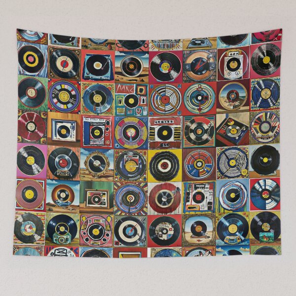 Item preview, Vintage Record Album Art Collage designed and sold by mrtraz.