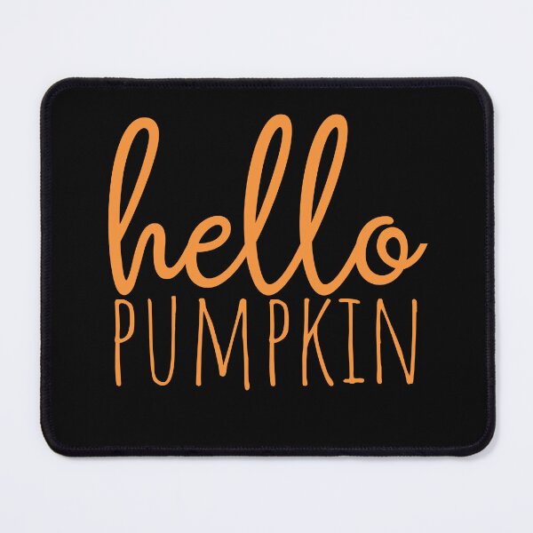 Item preview, Hello Pumpkin - Black designed and sold by WhispersInspire.