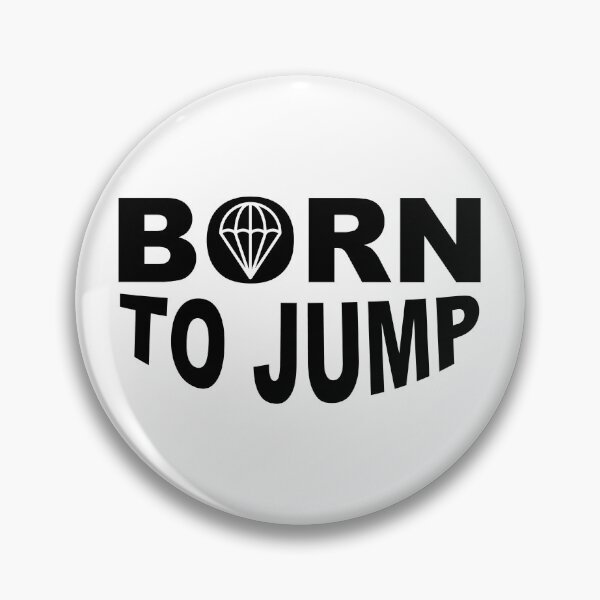 Item preview, Born to Jump; Parachuting; designed and sold by StickerApe.