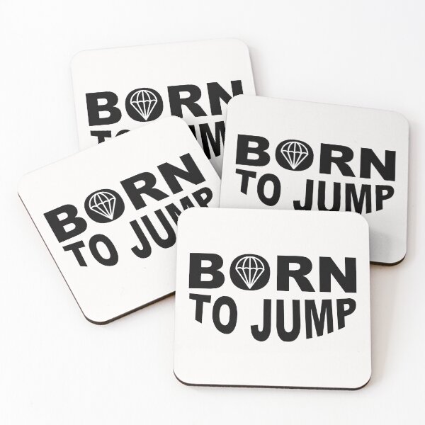 Item preview, Born to Jump; Parachuting; designed and sold by StickerApe.