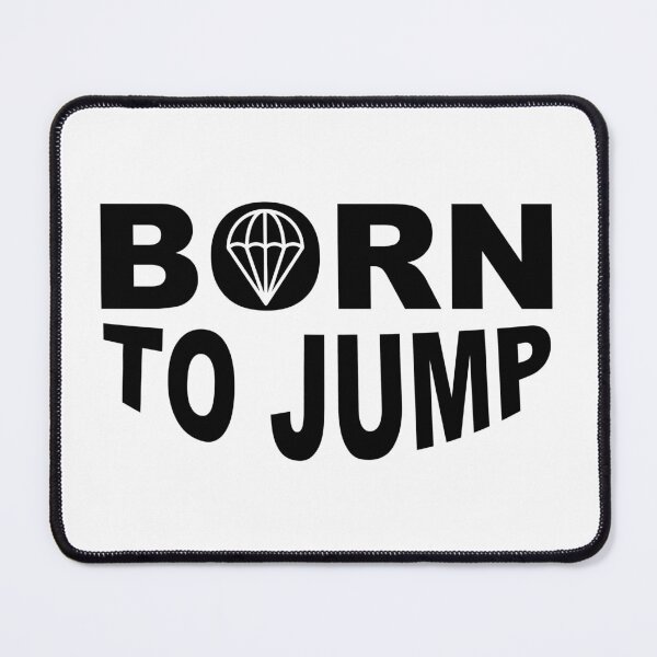 Item preview, Born to Jump; Parachuting; designed and sold by StickerApe.