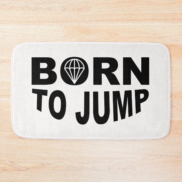 Item preview, Born to Jump; Parachuting; designed and sold by StickerApe.