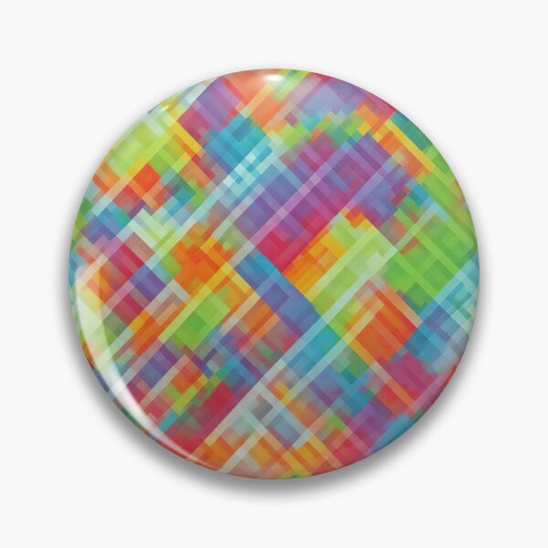 Artikelvorschau, Regenbogen-karierte Kunst entworfen und verkauft von CoolPixels.