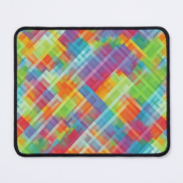Item preview, Rainbow Checkered Art designed and sold by CoolPixels.