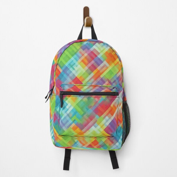 Item preview, Rainbow Checkered Art designed and sold by CoolPixels.