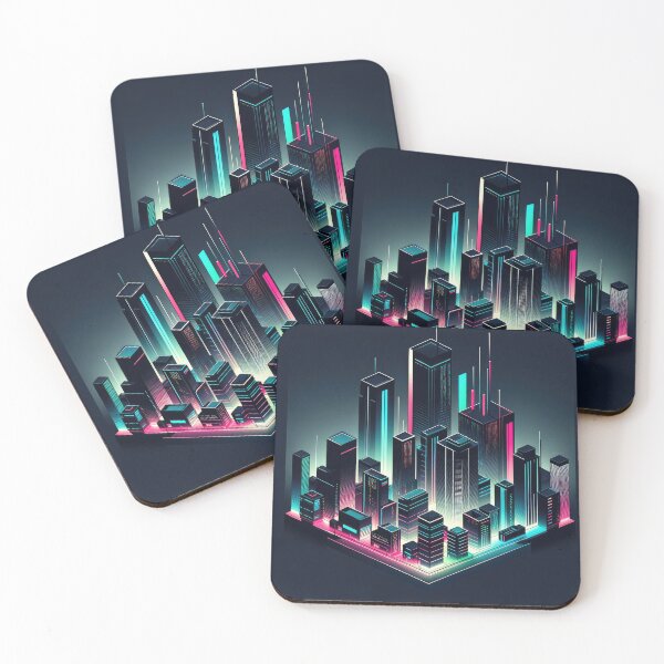 Item preview, City of Neon Dreams designed and sold by SunkenCost.