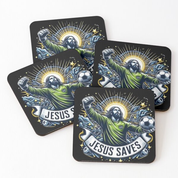 Item preview, jesus saves soccer".Jesus Saves Hockey designed and sold by Obinne.