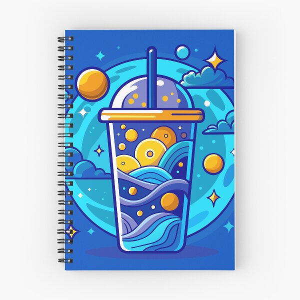 Item preview, Starry Night Bubble Tea Delight designed and sold by CutesyKoala.