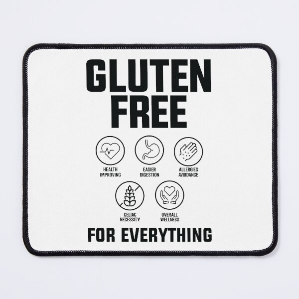 Item preview, "Gluten-free advantages" t shirt design Version B Bright Mode designed and sold by MyGluteesFree77.