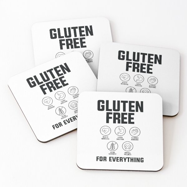 Item preview, "Gluten-free advantages" t shirt design Version B Bright Mode designed and sold by MyGluteesFree77.