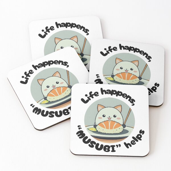 Item preview, Musubi Magic: A Cute Cat’s Guide to Life’s Ups and Downs! designed and sold by ArchVibe.
