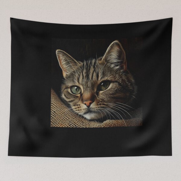 Artikelvorschau, Tabby Cat entworfen und verkauft von Myra365Art.