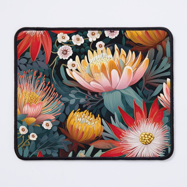 Item preview, Australian Native Botanical Pattern Abstract Australian Flowers designed and sold by Eden Digital Creative.