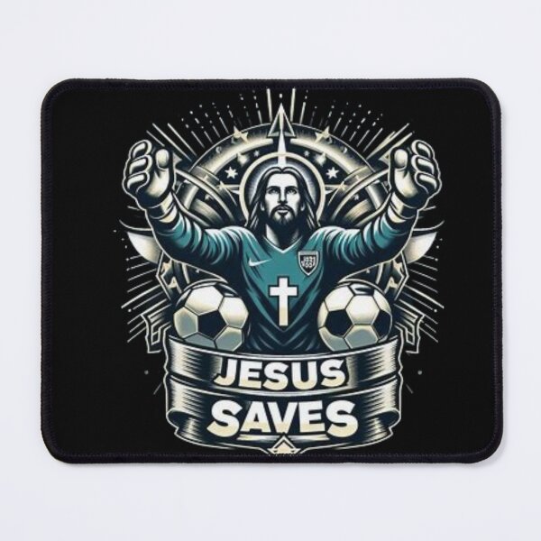 Item preview, "Jesus Saves Soccer Gif". JESUS FOOTBALL designed and sold by Obinne.