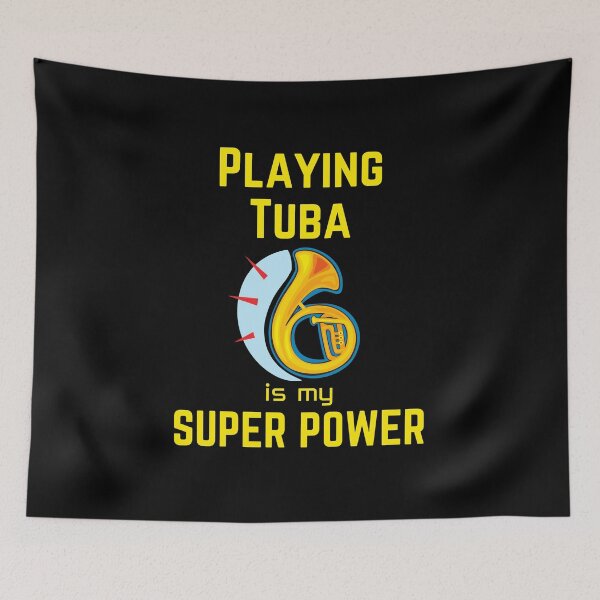 Item preview, Playing Tuba is my superpower designed and sold by annoying-shirts.