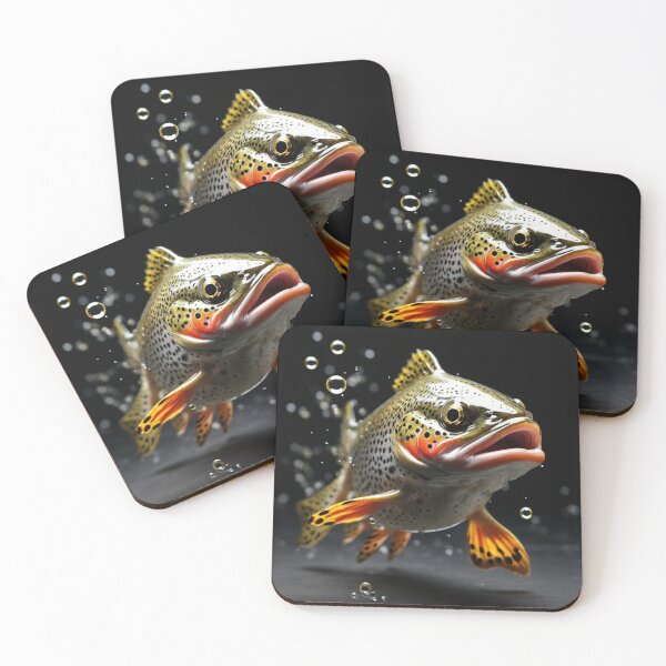 Item preview, Redfish swimming in the deep designed and sold by MAKCOLORS.