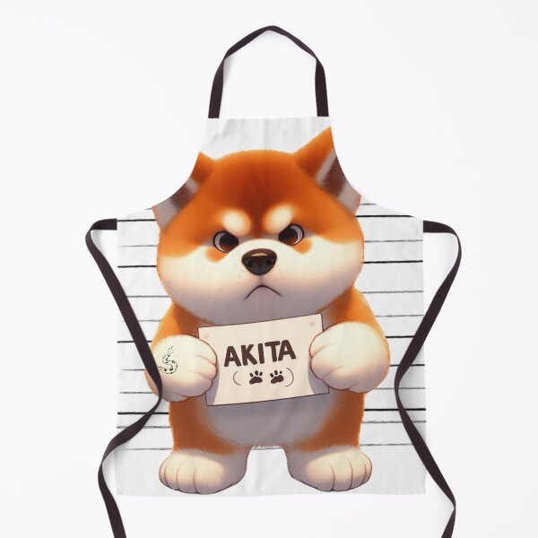 Item preview, Angry and sad dog Akita designed and sold by Vilemo.