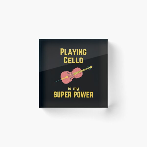 Item preview, Playing Cello is my superpower designed and sold by annoying-shirts.