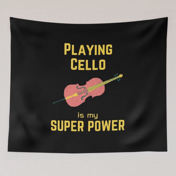 Item preview, Playing Cello is my superpower designed and sold by annoying-shirts.