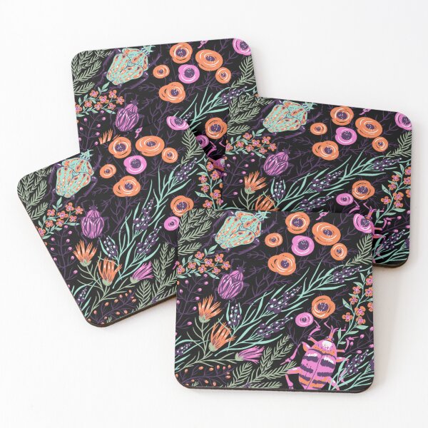 Item preview, Beetle and flowers designed and sold by Vilemo.