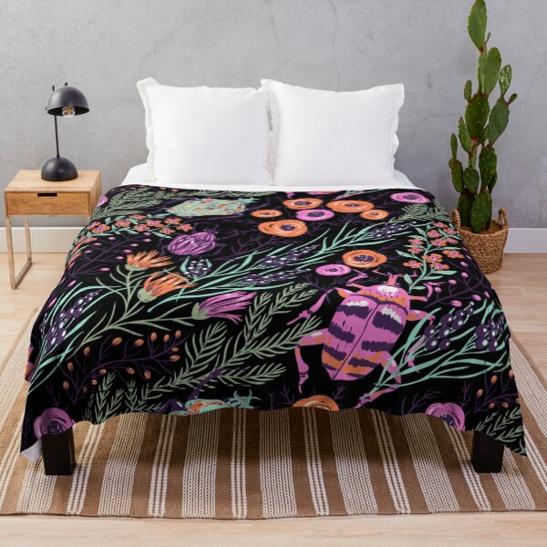Item preview, Beetle and flowers designed and sold by Vilemo.
