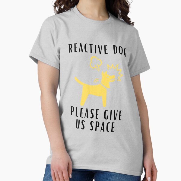 Reactive Dog (black) Classic T-Shirt