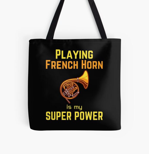 Item preview, Waldhorn zu spielen ist meine Superkraft designed and sold by annoying-shirts.