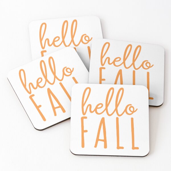 Item preview, Hello Fall - White designed and sold by WhispersInspire.