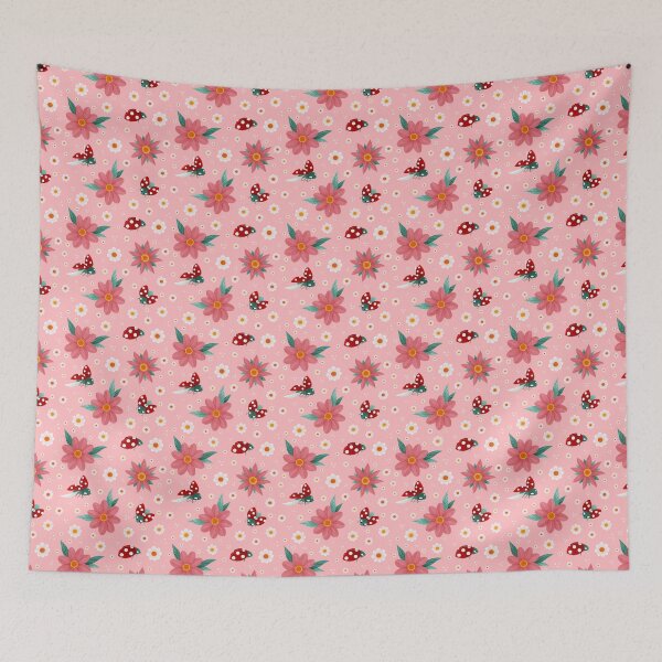 Item preview, Pink spring pattern, floral pattern  designed and sold by Margherita Passarini.