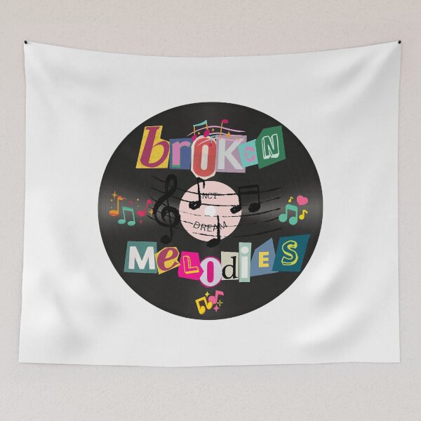 Item preview, Broken Melodies Vinyl Record designed and sold by ami.creations.
