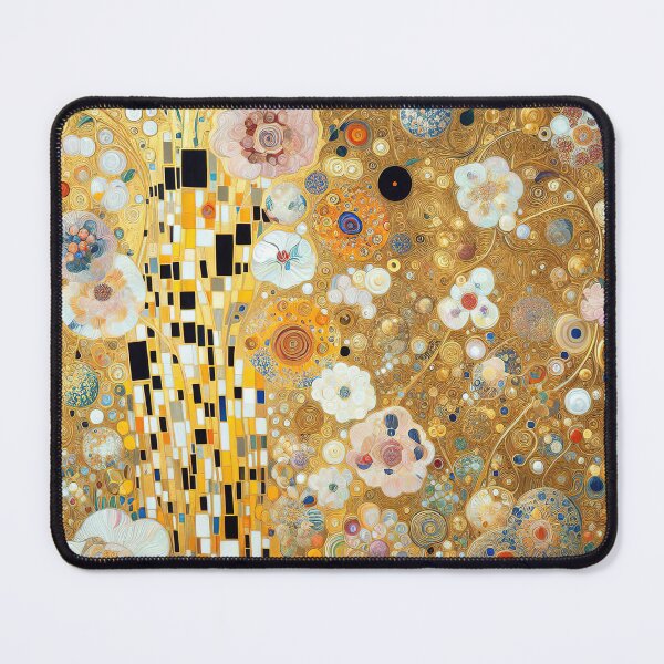 Item preview, Gustav Klimt Floral with Gold designed and sold by maniacfitness.
