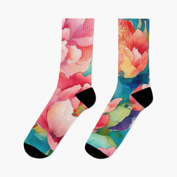 Item preview, Floral Inspired By Antique Chinese Watercolor Painting designed and sold by Tamas Das.