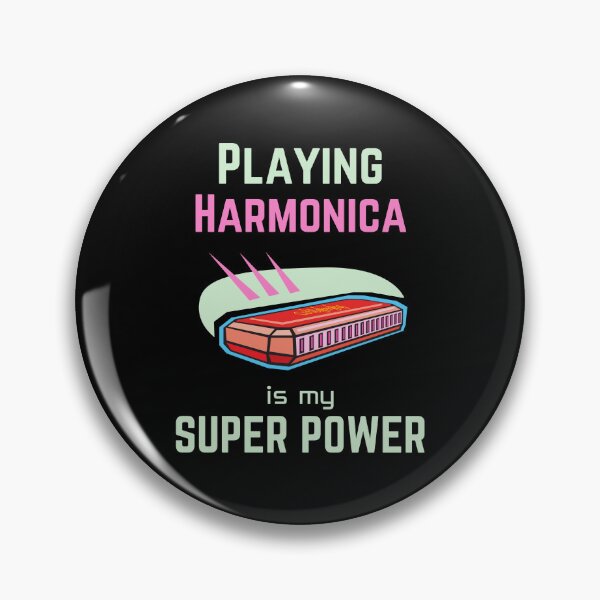 Item preview, Playing Harmonica is my superpower designed and sold by annoying-shirts.