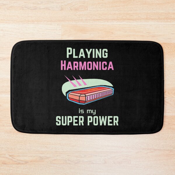 Item preview, Playing Harmonica is my superpower designed and sold by annoying-shirts.