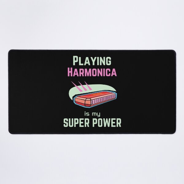 Item preview, Playing Harmonica is my superpower designed and sold by annoying-shirts.