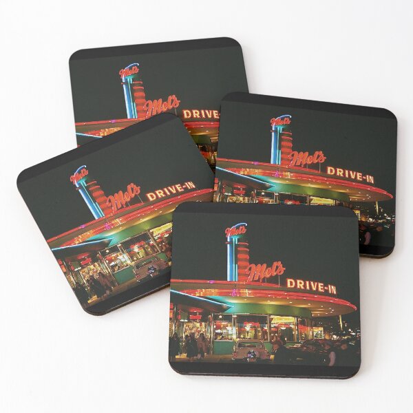 Item preview, Drive-in diner with neon light designed and sold by andthestorywent.