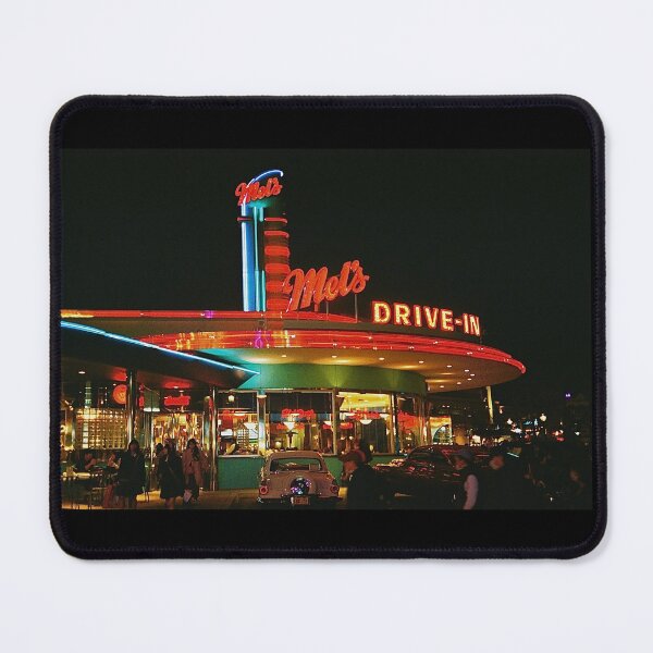 Item preview, Drive-in diner with neon light designed and sold by andthestorywent.