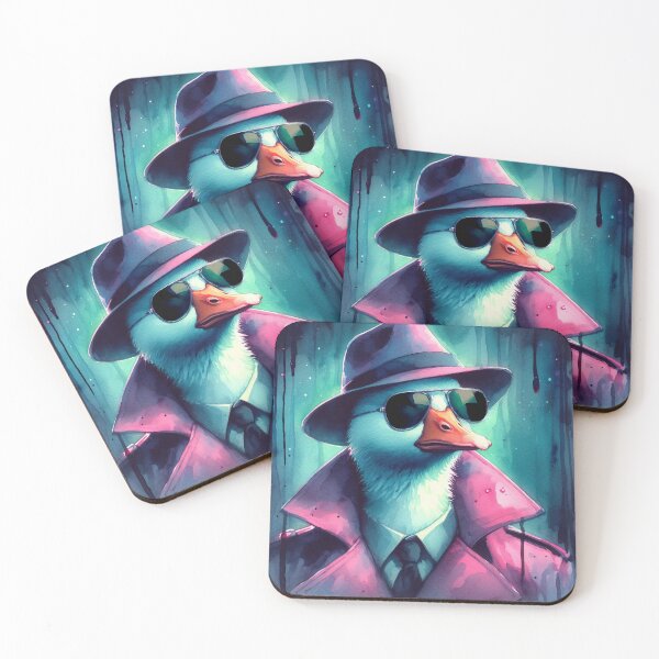 Item preview, Private Detective Goose 80s [Neon Noir] designed and sold by RESToRAPTOR.