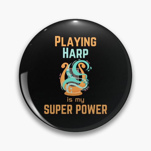 Item preview, Playing Harp is my superpower designed and sold by annoying-shirts.