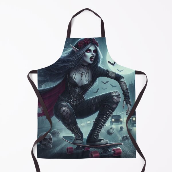 Item preview, Blood-Thirsty Skateboarding Vampire designed and sold by CailaStyle.