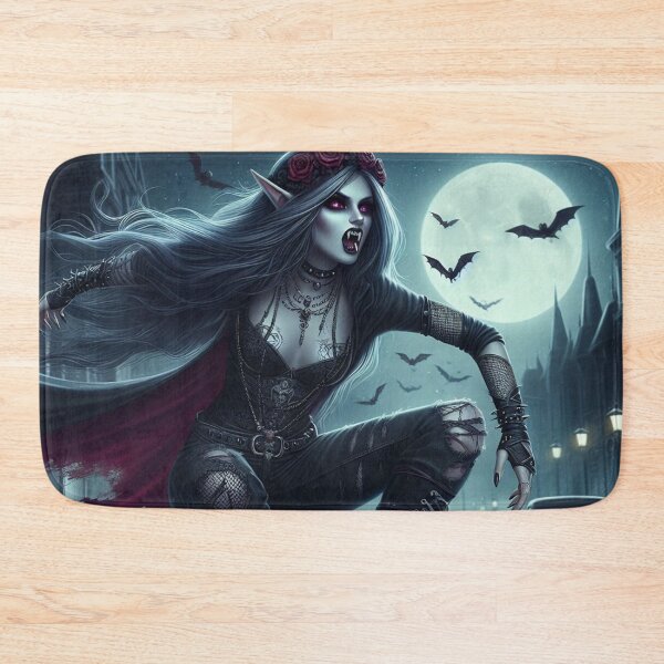 Item preview, Blood-Thirsty Skateboarding Vampire designed and sold by CailaStyle.