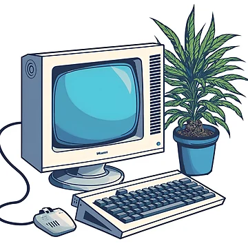 Artwork thumbnail, Retro Computing (Design Only) by NextLevelThread