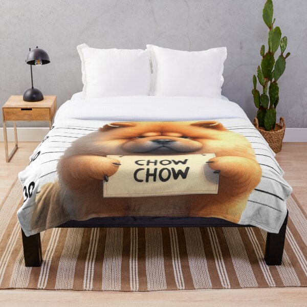 Aperçu de l'œuvre Chien en colère et triste Chow Chow créée et vendue par Vilemo.