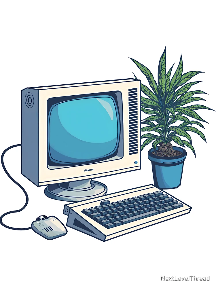 Thumbnail 7 of 7, Oversized T-Shirt, Retro Computing (Design Only) designed and sold by NextLevelThread.