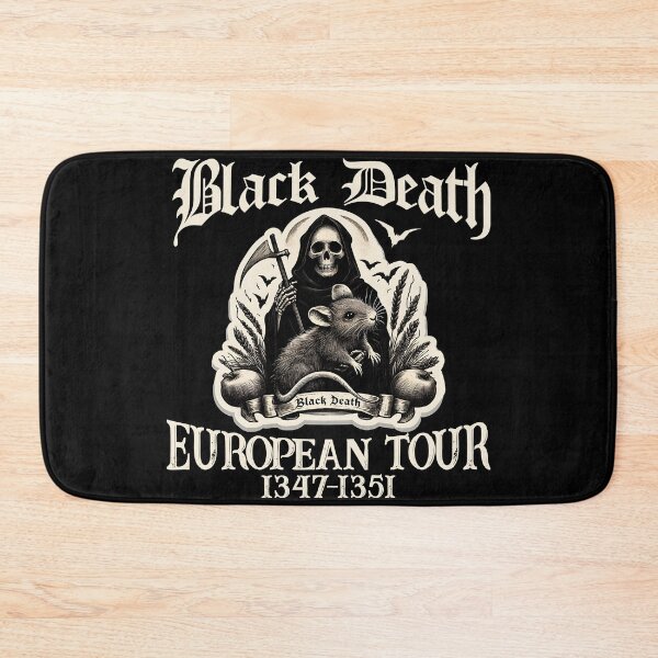Item preview, Black Death European Tour 1347-1351, Death And Rat designed and sold by cuteeshop.