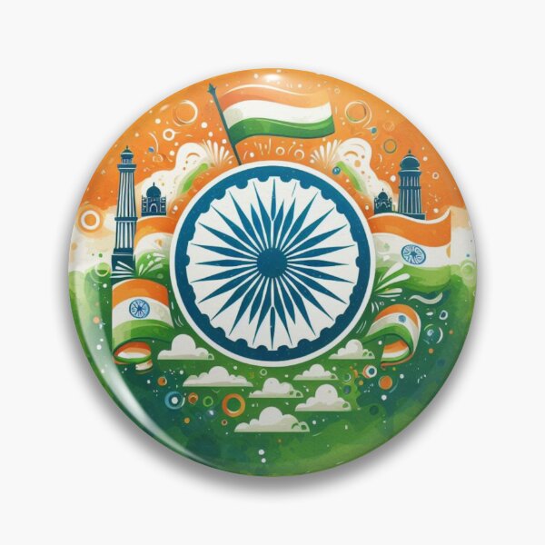 Item preview, India Independence Day designed and sold by Azrora.