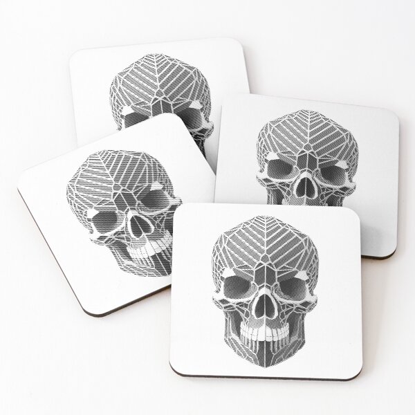 Item preview, Black  skull designed and sold by Boogeyman Bill.