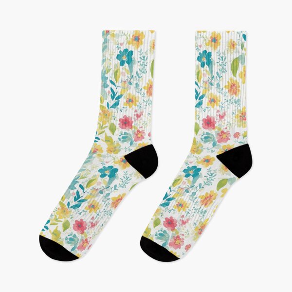 Item preview, New Beginnings, brightly colored flowers, leaves designed and sold by CoolPixels.