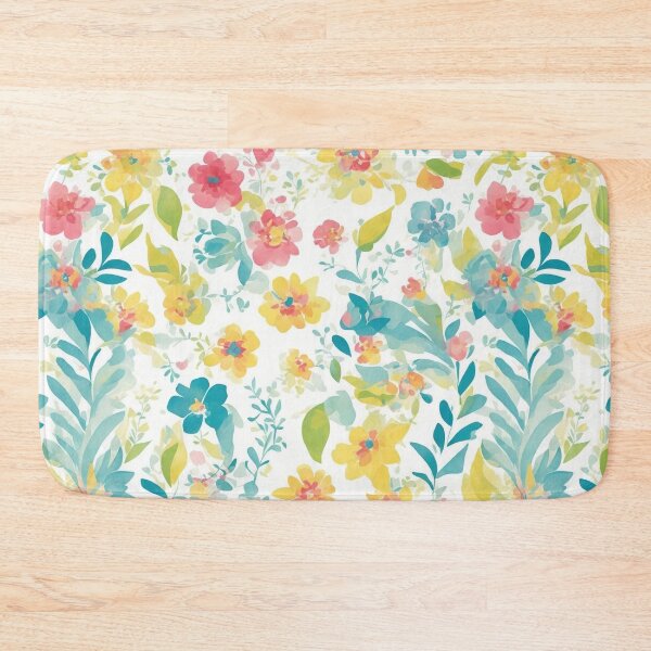 Item preview, New Beginnings, brightly colored flowers, leaves designed and sold by CoolPixels.